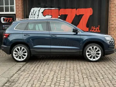 Used Skoda Karoq 150 HP (110 kW) 2018 Blue SUV