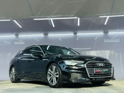 Used Audi A6 S-Line 204 HP (150 kW) 2022 Black Estate