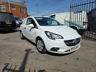 Used Vauxhall Corsa 181 HP (133 kW) 2016 White Van