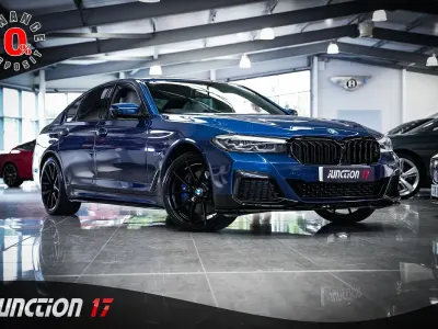 Used BMW 530e M Sport 287 HP (211 kW) 2021 Blue Sedan