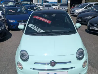 Used Fiat 500 Lounge 70 HP (51 kW) 2020 Green Hatchback
