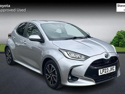 Used Toyota Yaris Hybrid Design 2023 Silver Hatchback