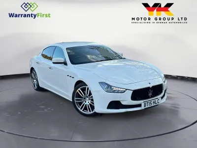 Used Maserati Ghibli 275 HP (202 kW) 2015 White Sedan