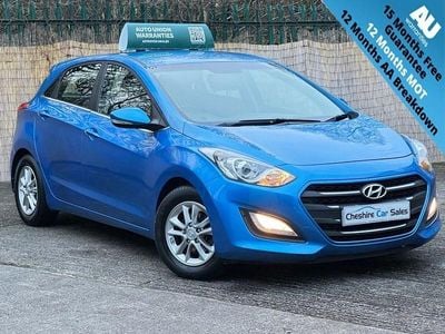 Used Hyundai i30 SE 110 HP (80 kW) 2016 Blue Hatchback