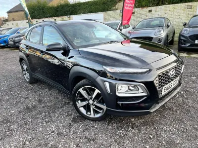 Gebraucht Hyundai Kona Edition 120 PS (88 kW) 2019 Schwarz SUV