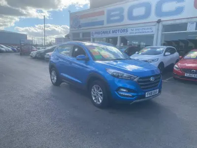 Used Hyundai Tucson SE 177 HP (130 kW) 2018 Blue SUV