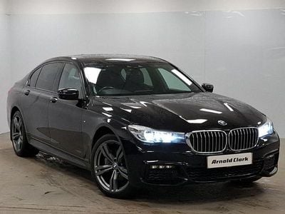 Used BMW 740L M Sport 320 HP (235 kW) 2018 Black Sedan
