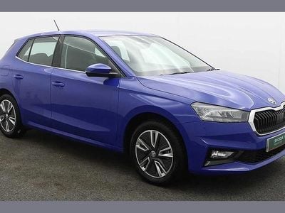 Used Skoda Fabia SE L 108 HP (79 kW) 2024 Blue Hatchback