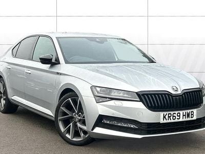 Silver Used 2019 Skoda Superb SportlinePlus Hatchback | £17,333 (Good price)