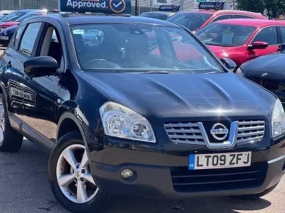 Used Nissan Qashqai Acenta 141 HP (103 kW) 2009 Black SUV
