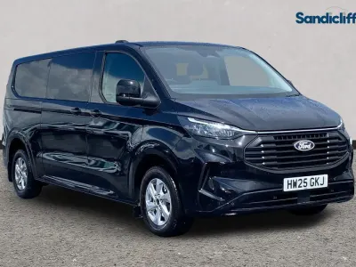 Used Ford Transit Custom Limited 170 HP (125 kW) 2025 Black Van