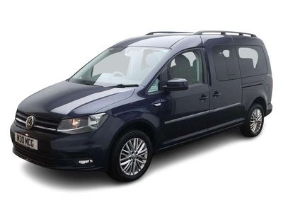 Used VW Caddy Maxi Life Life 102 HP (75 kW) 2019 Blue MPV