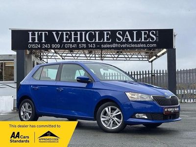 Used Skoda Fabia SE 60 HP (44 kW) 2020 Blue Hatchback