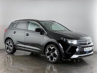 Used Vauxhall Grandland X Elite 131 HP (96 kW) 2021 Black SUV