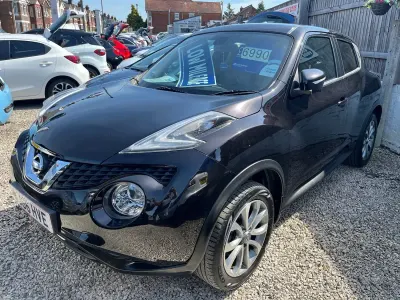 Begagnad Nissan Juke Tekna 115 HK (84 kW) 2016 Svart SUV