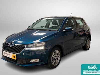 Used Skoda Fabia SE 95 HP (69 kW) 2021 Blue Hatchback
