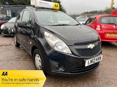 Black Used 2012 Chevrolet Spark Hatchback | £1,690 (Fair price)