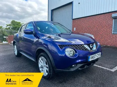 Used Nissan Juke N-Connecta 110 HP (80 kW) 2017 Grey SUV