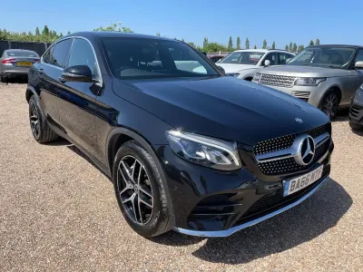 Used Mercedes GLC220 AMG Line Premium 167 HP (122 kW) 2017 Black SUV