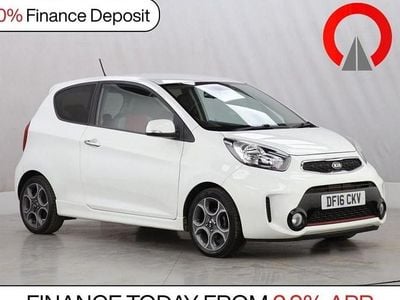 Used Kia Picanto 84 HP (61 kW) 2016 White Hatchback