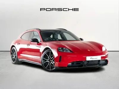 Used Porsche Taycan Black Edition 319 kW (435 HP) 2026 Red Estate