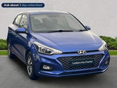 Blue Used 2018 Hyundai i20 SE Hatchback | £9,669 (Fair price)