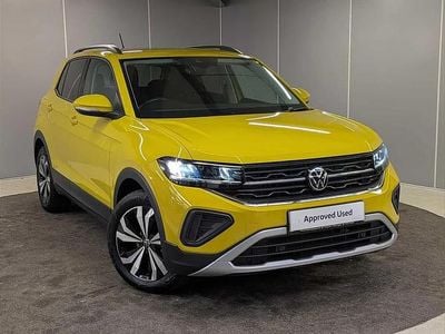 Used VW T-Cross Match 115 HP (84 kW) 2024 Yellow SUV