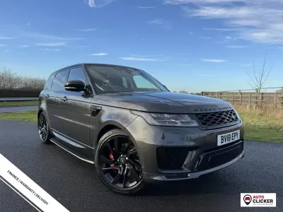 Used Land Rover Range Rover Sport Autobiography Dynamic 404 HP (297 kW) 2018 Grey SUV