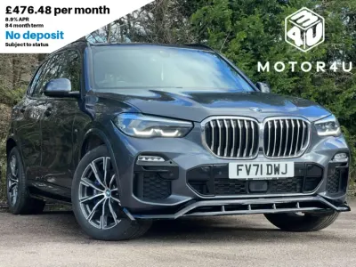 Used BMW X5 M Sport 286 HP (210 kW) 2021 Grey SUV