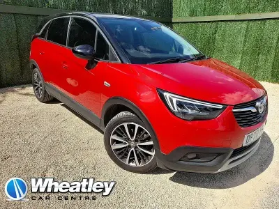 Used Vauxhall Crossland X Elite 130 HP (95 kW) 2020 Red SUV