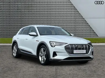 Used Audi e-tron Advanced 300 kW (408 HP) 2022 White SUV