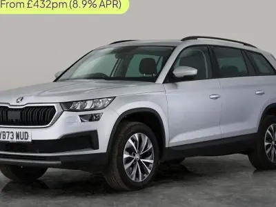 Używany Skoda Kodiaq SE Drive 150 KM (110 kW) 2023 Srebrny SUV