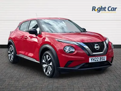 Used Nissan Juke Acenta 114 HP (83 kW) 2022 Red SUV