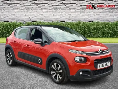 Begagnad Citroën C3 Feel 2017 Orange Halvkombi