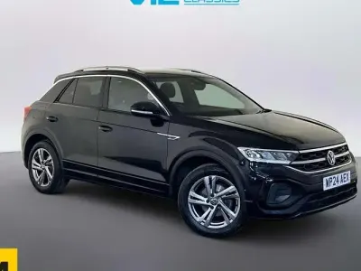Used VW T-Roc R-line 150 HP (110 kW) 2024 Black SUV