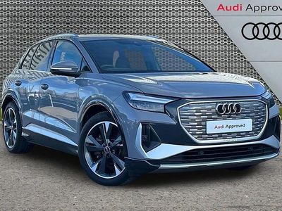 Used Audi Q4 e-tron S-Line 150 kW (204 HP) 2022 Grey SUV