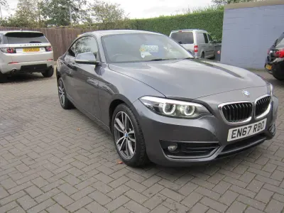 Used BMW 218 Sport Line 2018 Grey Coupe
