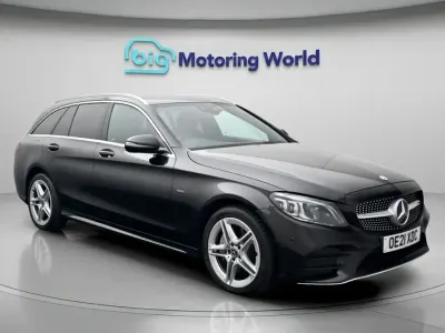 Used Mercedes C300e AMG line 320 HP (235 kW) 2021 Black Estate