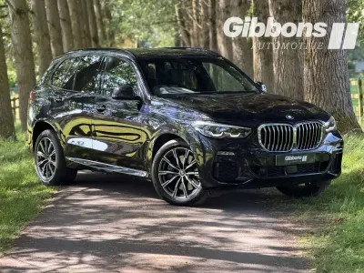 Used BMW X5 M Sport 394 HP (289 kW) 2021 Black SUV