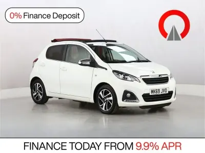Second-hand Peugeot 108 Collection 72 CP (52 kW) 2019 Alb Hatchback