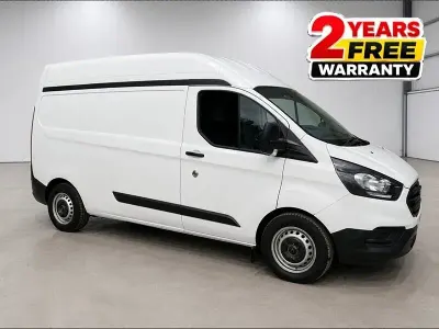 Used Ford Transit Custom 130 HP (95 kW) 2018 White Van