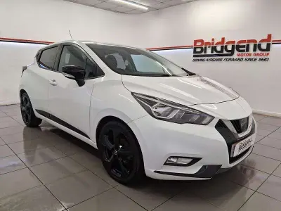 Used Nissan Micra N-TEC 2020 White Hatchback