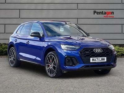 Used Audi Q5 Comfort 295 HP (216 kW) 2021 Blue SUV