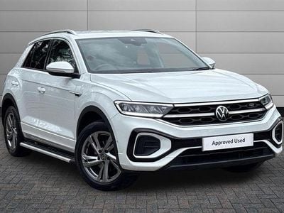 Used VW T-Roc R-line 150 HP (110 kW) 2022 White SUV