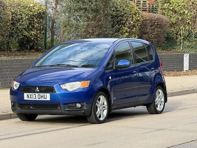 Blue Used 2013 Mitsubishi Colt Hatchback | £4,500 (Fair price)