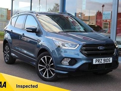 Blue Used 2019 Ford Kuga ST-Line SUV | £10,995 (Fair price)