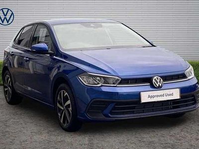 Used VW Polo Match 95 HP (69 kW) 2025 Blue Hatchback
