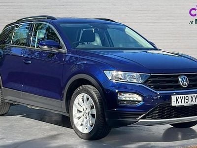 Begagnad VW T-Roc SE 115 HK (84 kW) 2019 Blå SUV