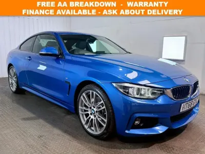 Used BMW 430 M Sport 258 HP (189 kW) 2019 Blue Coupe