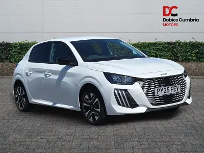 Used Peugeot 208 Allure 101 HP (74 kW) 2025 White Hatchback